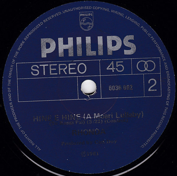 Rhonda Bryers : Meri Kirihemete (The Maori Christmas Carol) (7", Single)