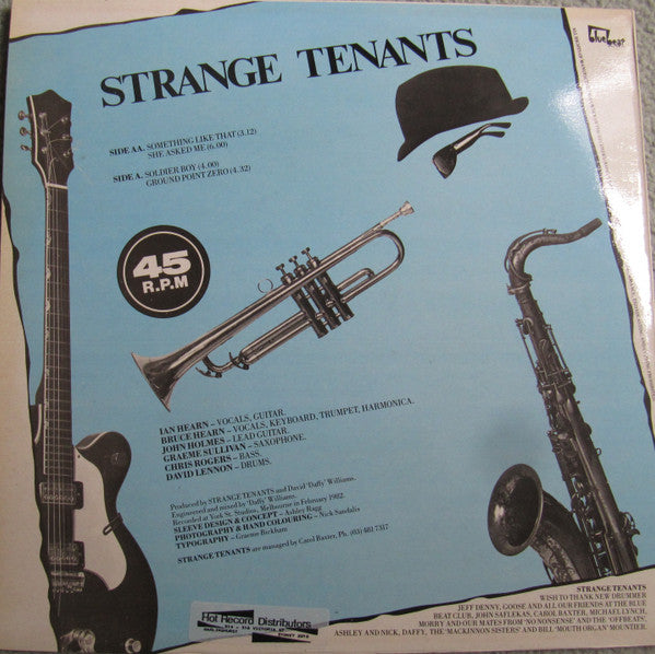 Strange Tenants : Strange Tenants (12", EP)