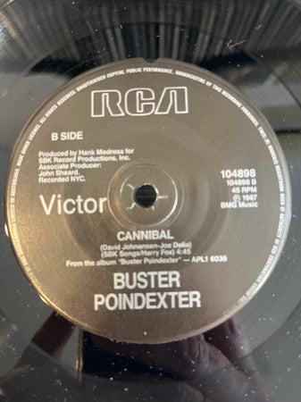 Buster Poindexter : Oh Me, Oh My (I'm A Fool For You Baby) (7", Single)