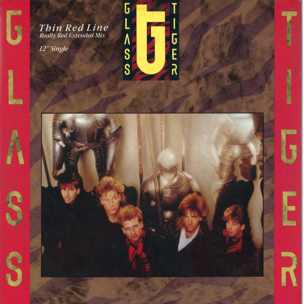 Glass Tiger : Thin Red Line (12", Single)