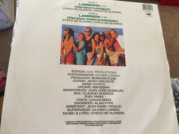 Kaoma : Lambada (12", Single)