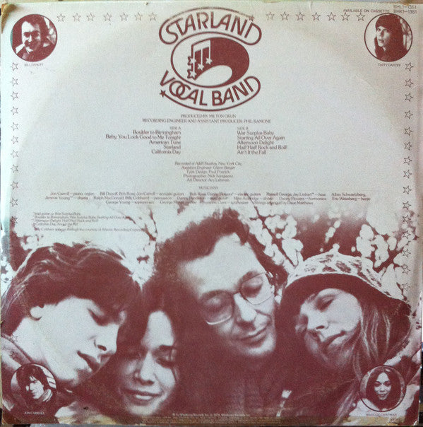 Starland Vocal Band : Starland Vocal Band (LP, Album)