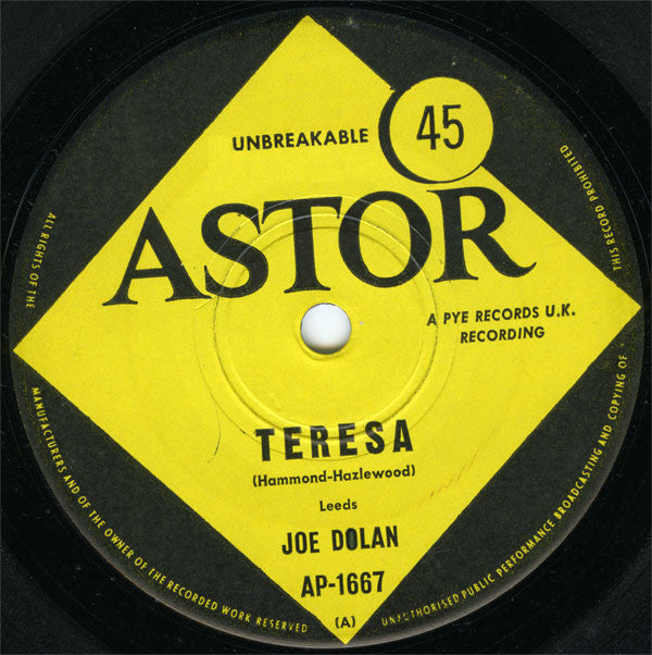 Joe Dolan : Teresa (7&quot;, Single)