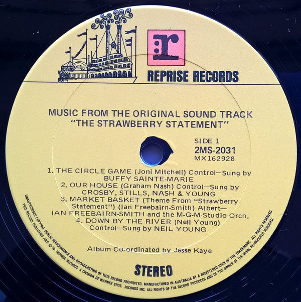 Various : The Strawberry Statement (2xLP)