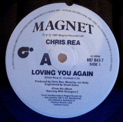 Chris Rea : Loving You Again (7", Single)