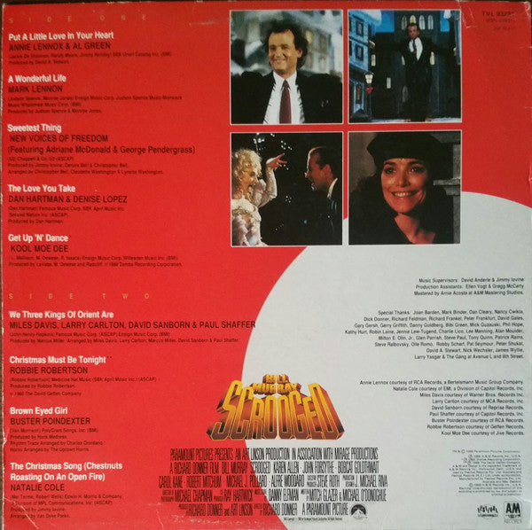 Various : Scrooged - Original Motion Picture Soundtrack (LP, Album)