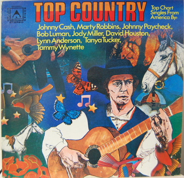 Various : Top Country (LP, Comp)