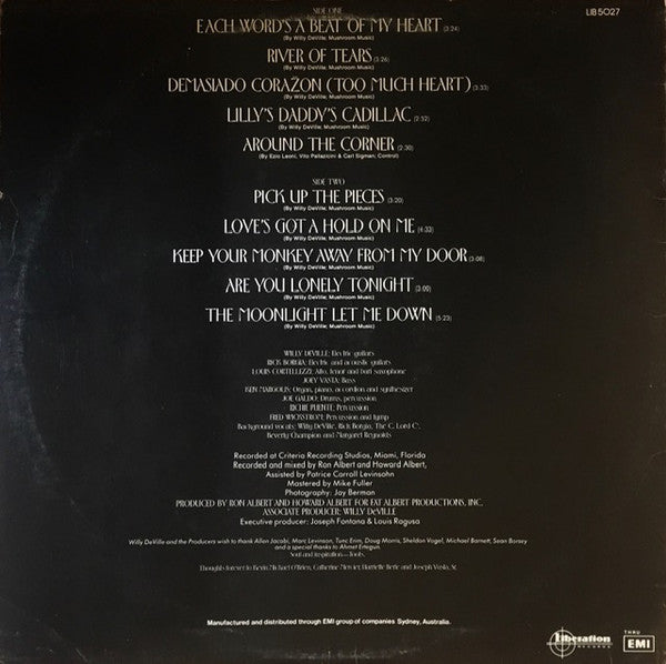 Mink DeVille : Where Angels Fear To Tread (LP, Album)