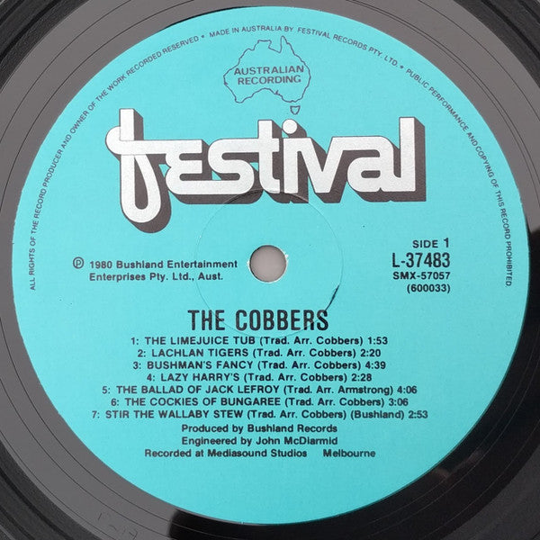 Cobbers : Cobbers (LP, Album, RE)