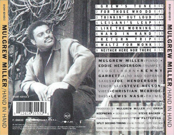 Mulgrew Miller : Hand In Hand (CD, Album)