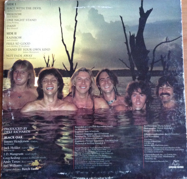 Black Oak Arkansas : Race With The Devil (LP, Album)