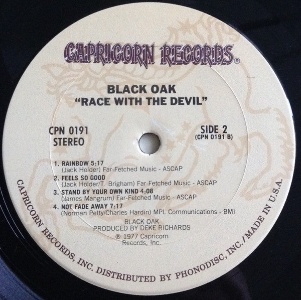 Black Oak Arkansas : Race With The Devil (LP, Album)