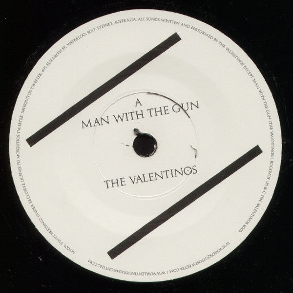 The Valentinos : Man With The Gun / CCTV (7")