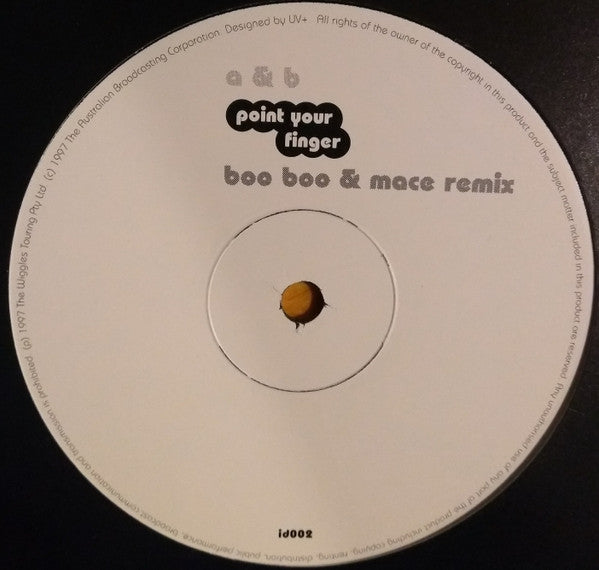 The Wiggles : Point Your Finger (Boo Boo & Mace Remix) (12")
