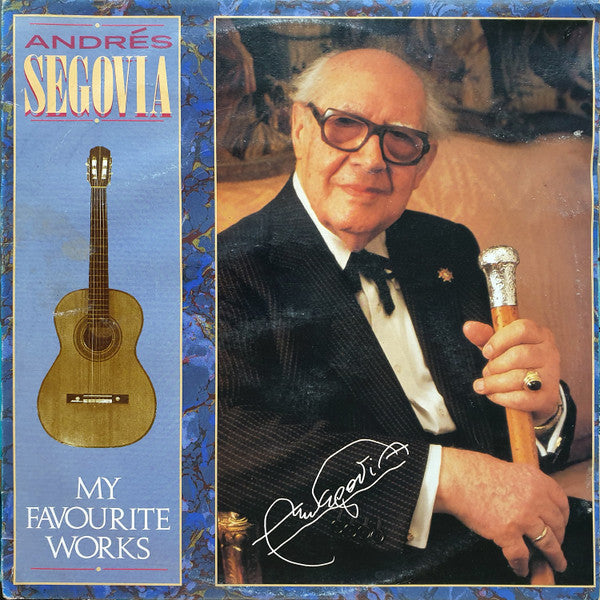 Andrés Segovia : My Favourite Works (LP, Album, Gat)
