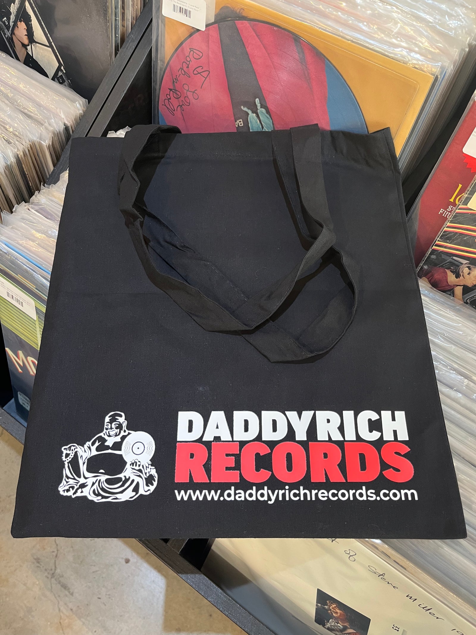 DADDYRICHRECORDS TOTE BAG