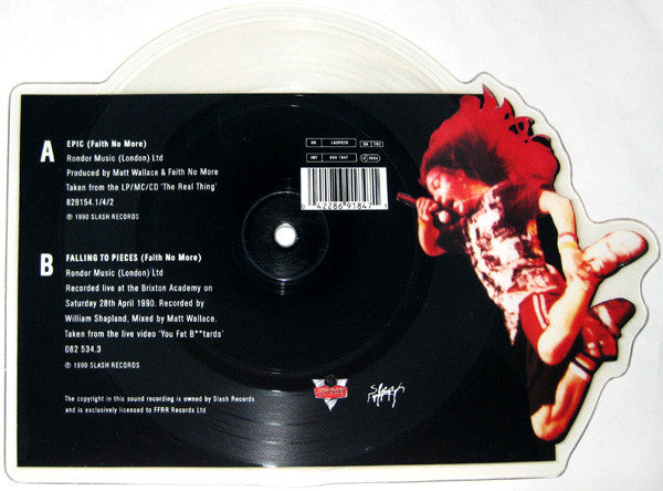 Faith No More : Epic (7", Shape, Ltd, Pic)