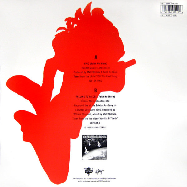 Faith No More : Epic (7", Shape, Ltd, Pic)