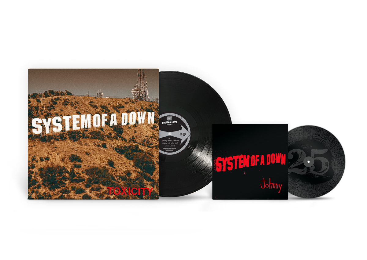 System Of A Down - Toxicity (25th Anniversary) Black LP & 7” Single LP