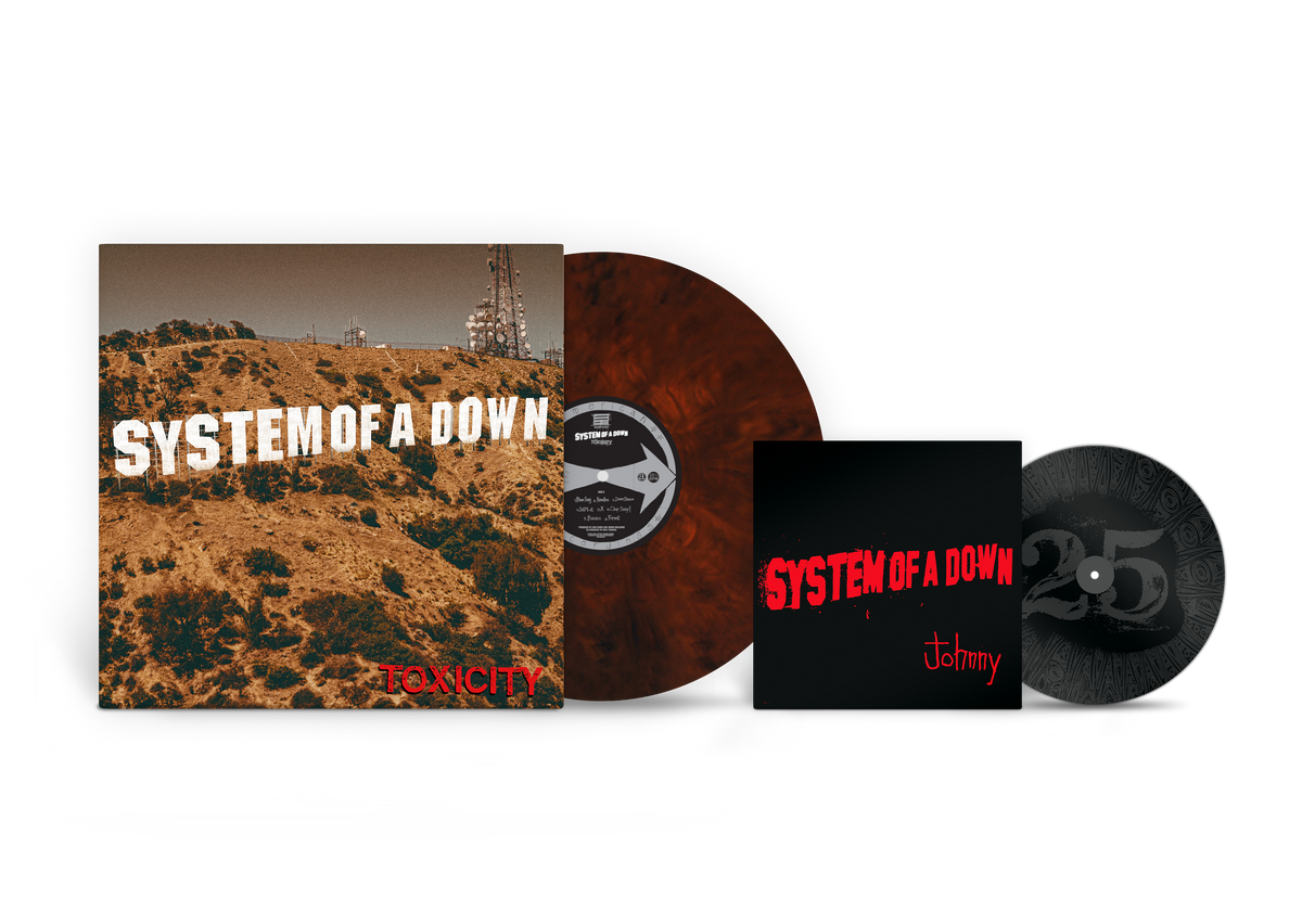System Of A Down - Toxicity (25th Anniversary) Black LP & 7” Single LP